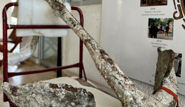 Fishermen find an ancient anchor off the coast of Yucatan
