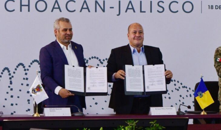 Gobierno de Michoacán y Jalisco firman Convenio de Seguridad