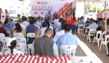 Guasave Red Cross remodeling announced at the beginning of the collection