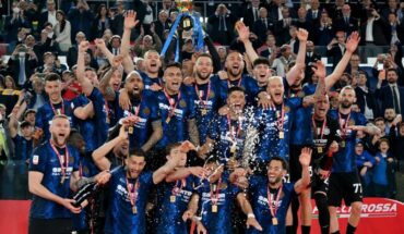 Inter overcame Juventus and became champions of the Coppa Italia