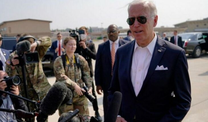 Joe Biden llegó a Japón durante su gira por Asia