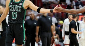 Los Celtics derrotan al Heat, y se ponen a una victoria de la Final