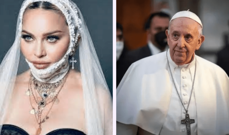 Madonna le pidió al Papa Francisco que le conceda una cita