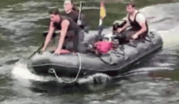 Padre se ahoga en un río al tratar de rescatar a su hijo, se lo llevó la corriente