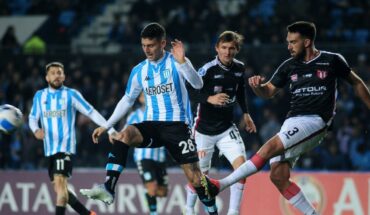 Racing lost to Uruguay’s River and was left out of the Copa Sudamericana
