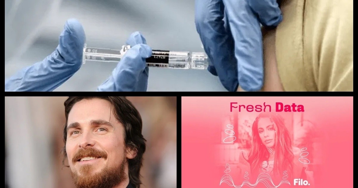 Study reveals impact of physical inactivity on mental health, Christian Bale will be "probably the best villain Marvel has ever had", Tini stars in Fresh Data, the Filo.news playlist with the best premieres and more...