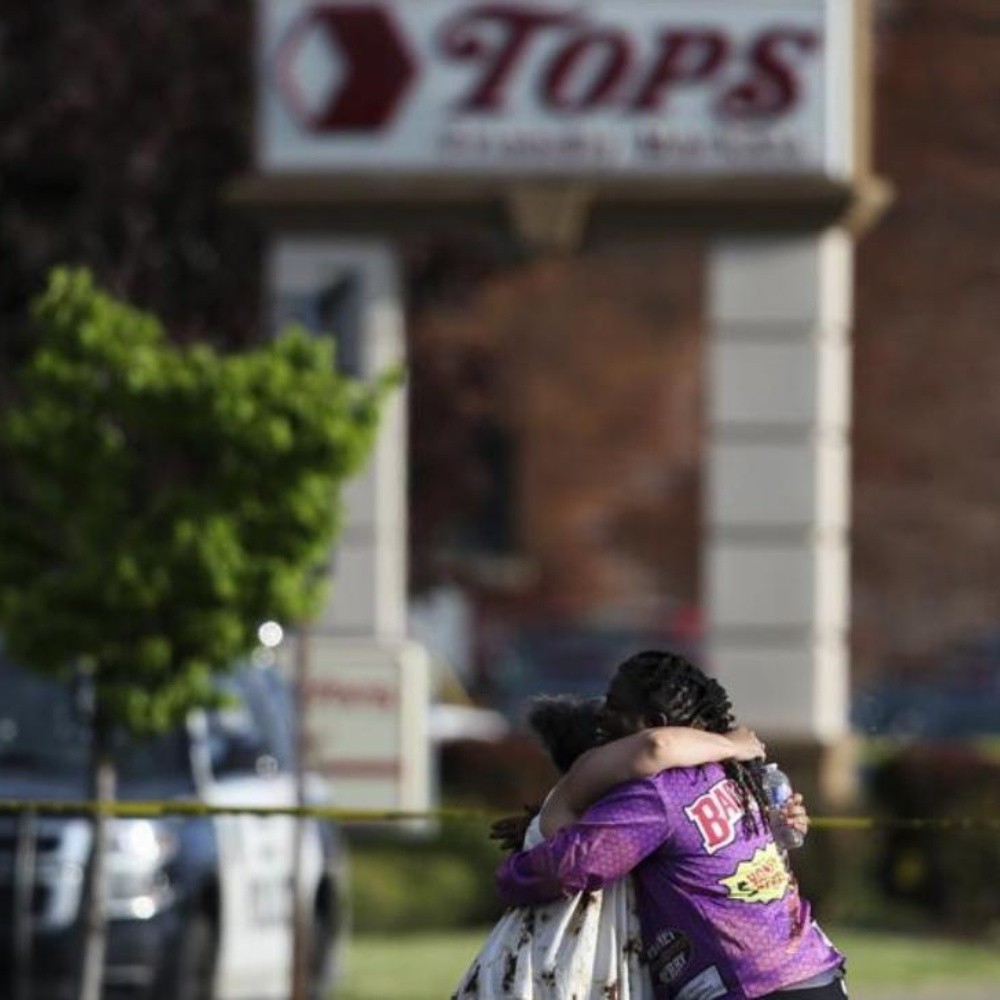 Supermarket shooter searched for black neighborhood, official says