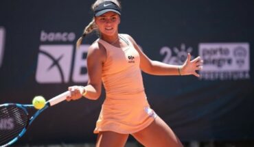 Tenis: Luciana Moyano ganó tres medallas doradas