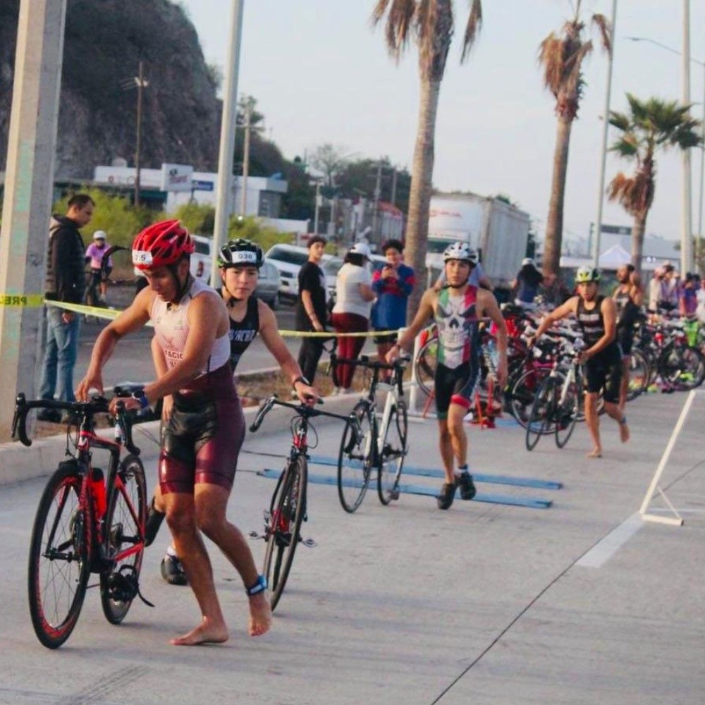 Topolobampo receives second stage of the Triathlon Series
