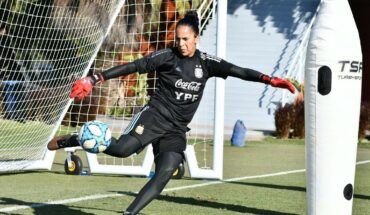 Vanina Correa underwent surgery for a fracture in her hand