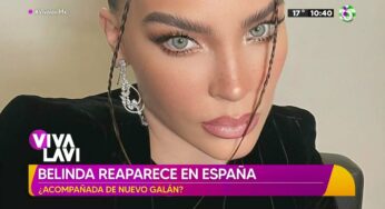 Video: Belinda reaparece en España con nuevo galán | Vivalavi MX