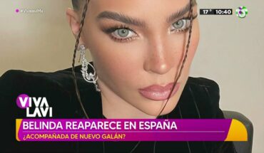 Video: Belinda reaparece en España con nuevo galán | Vivalavi MX