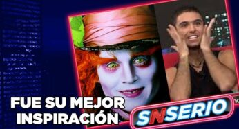 Video: Joaquín Bondoni se inspiró en Johnny Depp | SNSerio