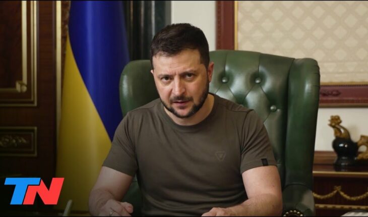 Video: LA GUERRA I  Zelenski lanzó una campaña mundial de financiación para ayudar a Ucrania