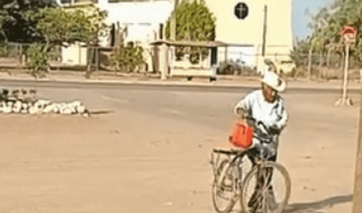 Video viral. Abuelo lleva almuerzo al trabajo de su nieta