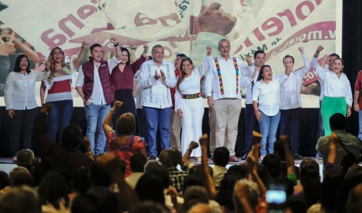 presidential candidates close ranks with Morena candidates