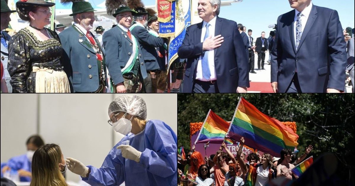 Alberto Fernández llegó a Alemania para participar de la Cumbre del G7; Coronavirus en Argentina: bajaron los casos pero subió la cantidad de fallecidos; así se vivió la Marcha del Orgullo en diferentes ciudades del mundo y mucho más