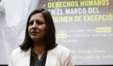 Amnesty International documents “serious violations” of human rights in El Salvador