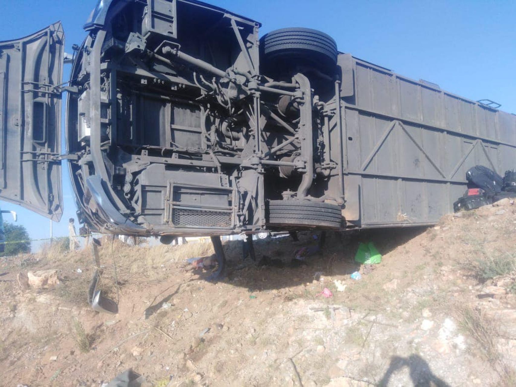 Autobús con peregrinos vuelca en Chiapas; hay 9 muertos y 28 heridos