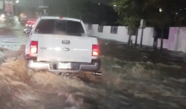Blackouts, falling trees and street closures in Culiacán due to rain