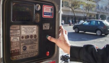 Chau parking meters: the parking measured in CABA is paid through an app