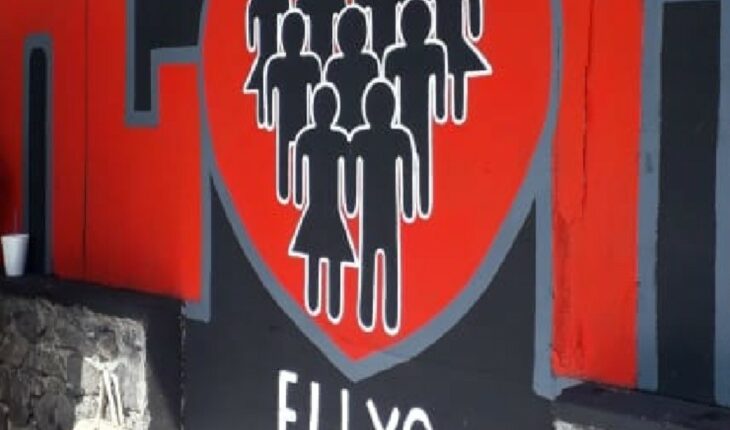 Colectivo Por Amor a Ellxs realiza mural en Guadalajara