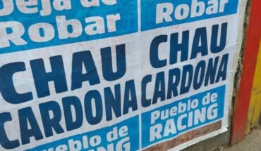 “Deja de robar”: Avellaneda amaneció empapelada con afiches contra Edwin Cardona