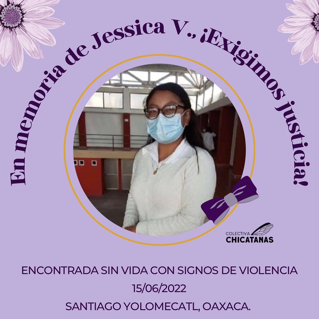 Encuentran el cuerpo de Jessica, joven estudiante de medicina en Oaxaca