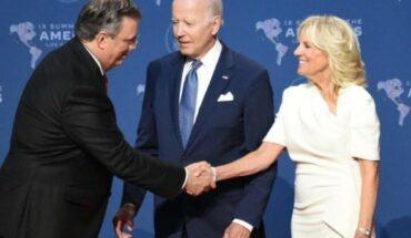 FOTOS. Ante ausencia de AMLO, Marcelo Ebrard se reúne con Joe Biden en la Cumbre de las Américas
