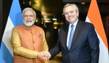 G7: El presidente se reunió con el primer ministro de India