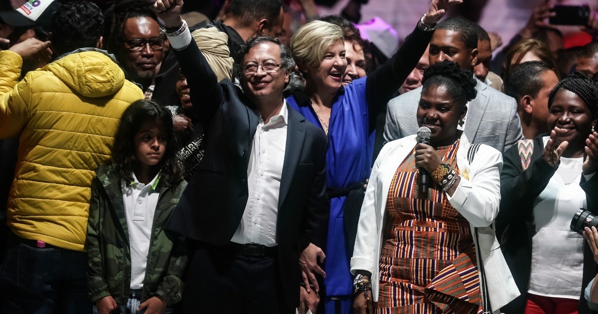 Gustavo Petro, nuevo presidente electo de Colombia prometió aplicar una "política del amor"