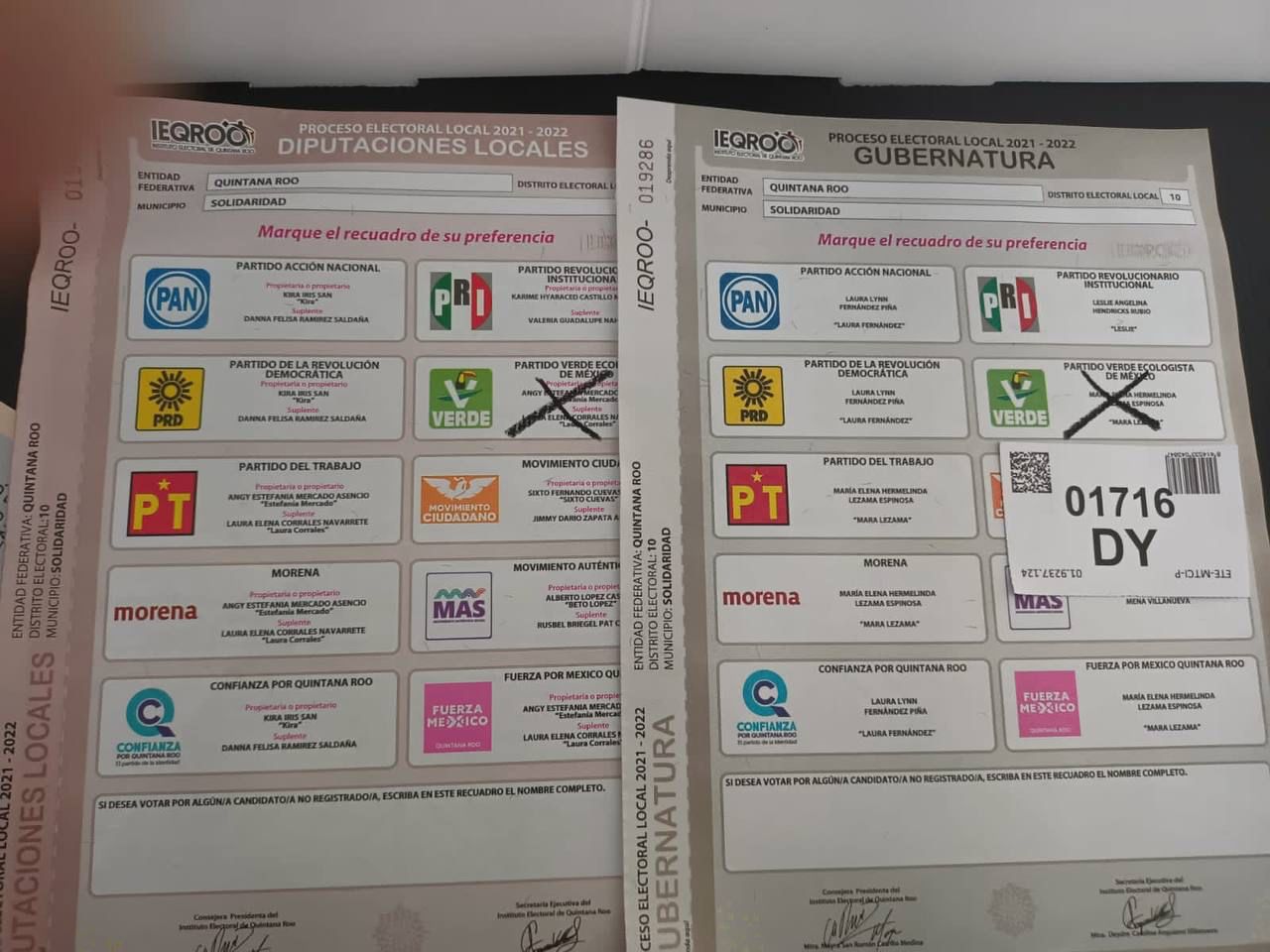 PAN y PRD denuncian compra de votos en Quintana Roo