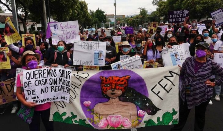 Protestan en Xochimilco por desapariciones de jóvenes Aridai y Omar