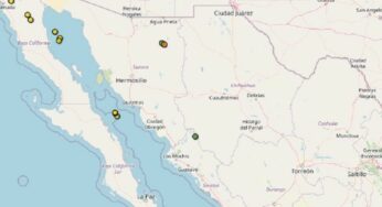 Registran enjambre sísmico en Baja California, México
