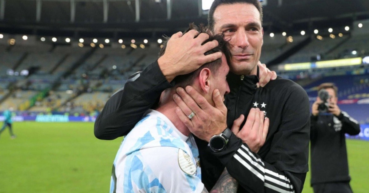 Scaloni tras la goleada frente a Estonia: "Messi es patrimonio del fútbol mundial"