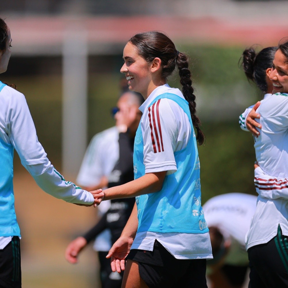 Selección Mexicana femenil se entrenó a horas de romper concentración