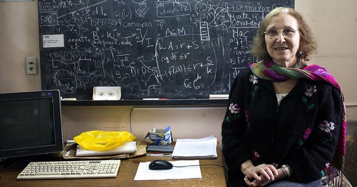 Una matemática argentina ganó el premio mundial "Por las Mujeres en la Ciencia"