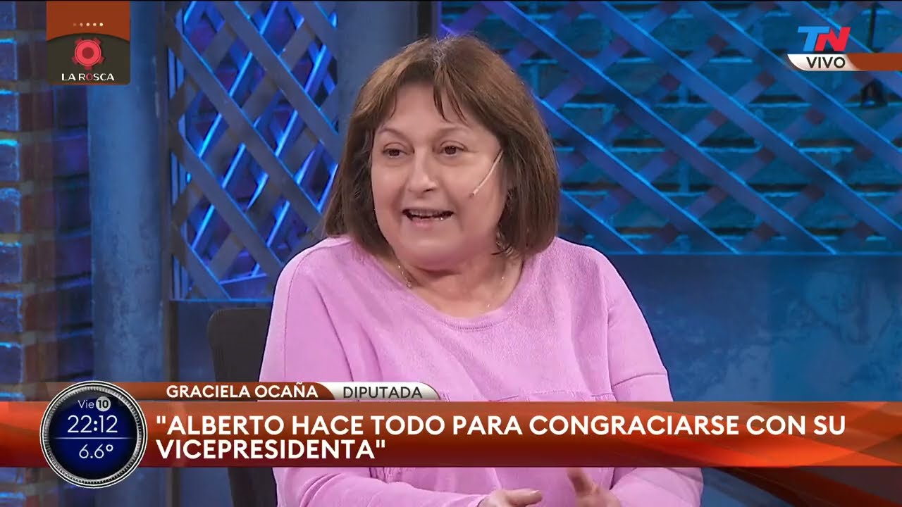 Graciela Ocaña en La Rosca: "Alberto Fernández hoy es totalmente distinto"