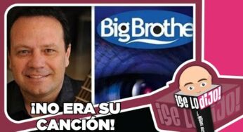 Video: Nicho Hinojosa no cantaba el éxito de Big Brother | Se Lo Dijo