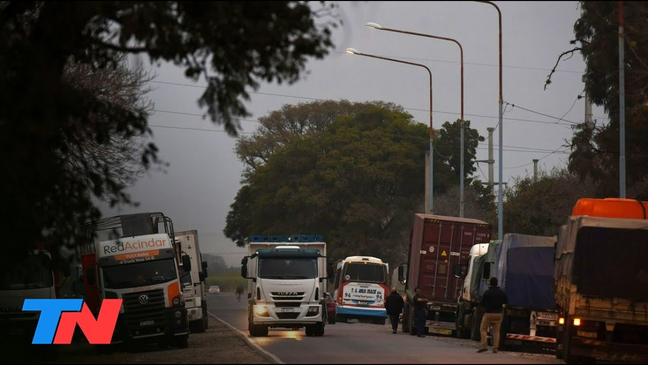 Siguen los cortes de ruta por la falta de gasoil: la protesta de los transportistas