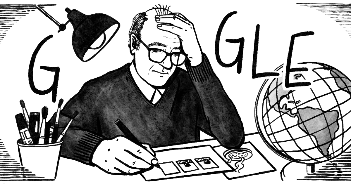 A 90 años de su nacimiento, Google homenajea a Quino con un doodle