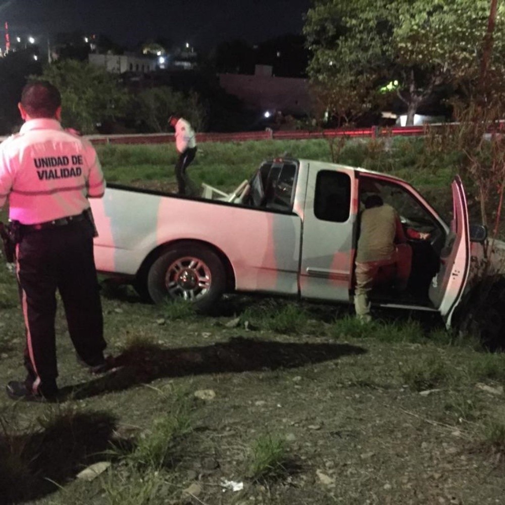 Accidente automovilístico deja solo daños materiales en Culiacán
