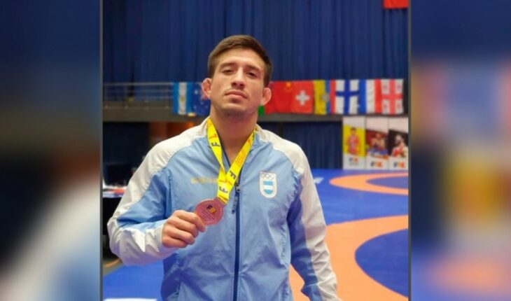 Agustín Destribats ganó la medalla de bronce en Rumania