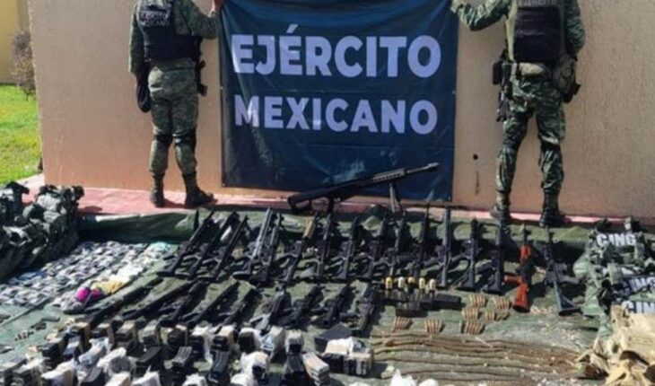 Arrests and seizures in Sinaloa, Michoacán and Chiapas