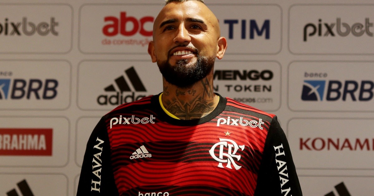 Arturo Vidal, tras llegar al Flamengo: "Llegué al mejor club de Sudamérica"