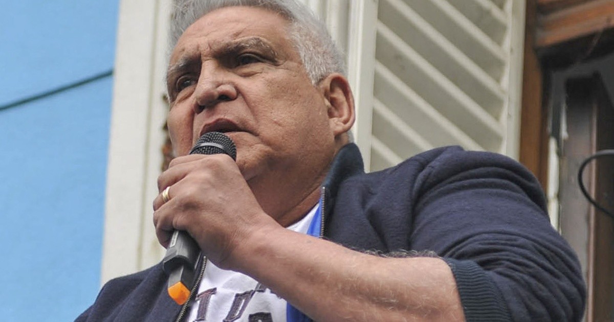 El sindicalista Juan Pablo "Pata" Medina fue puesto en libertad por la Justicia
