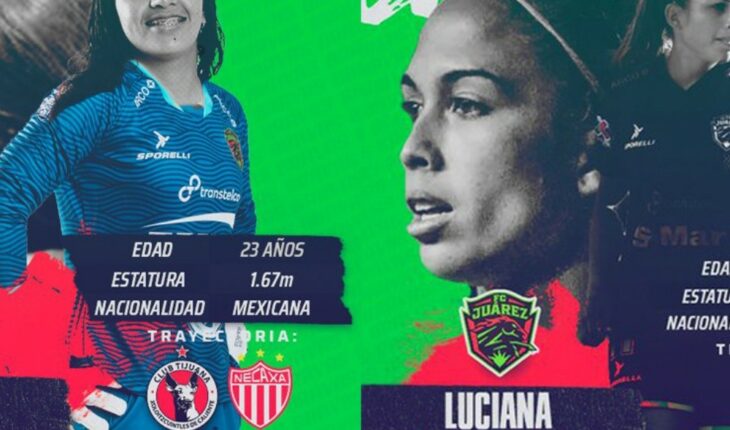 FC Juárez anunció la incorporación de Leticia Olvera y Luciana Riefkohl