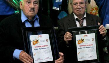 Felizardo García y Pedro Montoya reciben reconocimiento