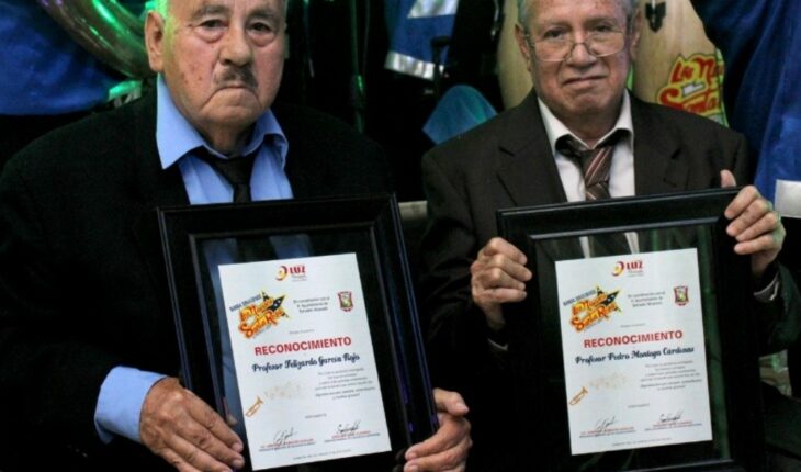 Felizardo García y Pedro Montoya reciben reconocimiento