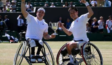 Gustavo Fernández se consagró campeón en el dobles de tenis sobre silla de ruedas